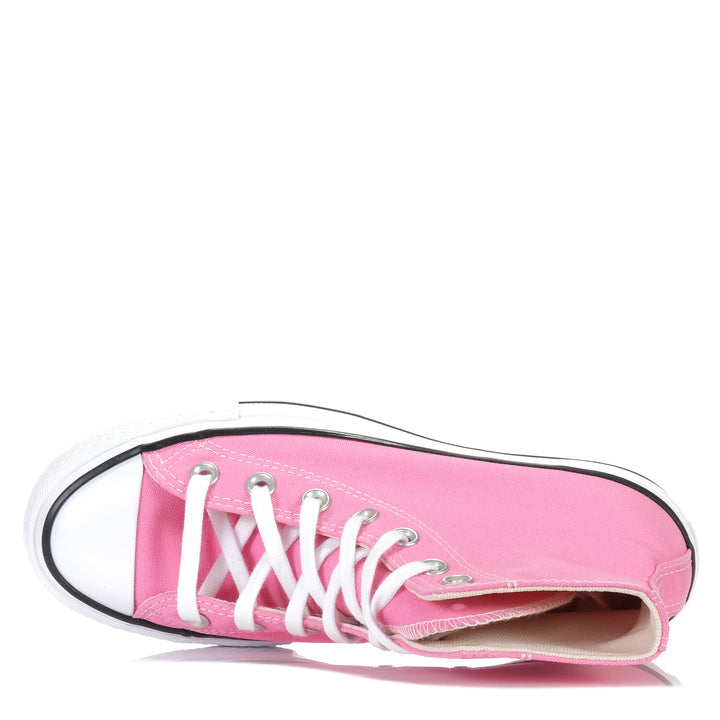 Converse Chuck Taylor All Star Lift High Top Pink, 10 US, 11 US, 6 US, 7 US, 8 US, 9 US, Converse, high-tops, pink, sneakers, womens