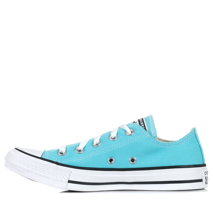 Converse Chuck Taylor All Star Low Double Cyan, 10 US, 11 US, 6 US, 7 US, 8 US, 9 US, blue, Converse, flats, low-tops, shoes, sneakers, womens
