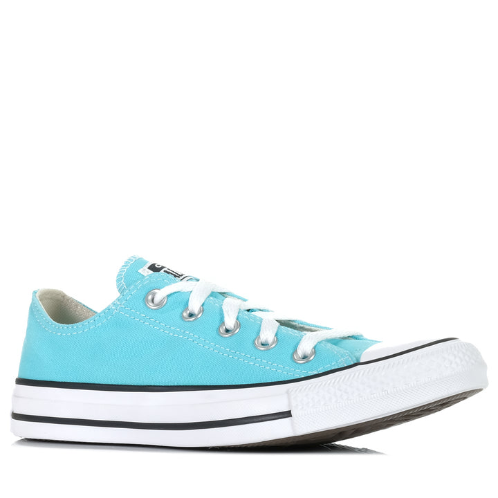 Converse Chuck Taylor All Star Low Double Cyan, 10 US, 11 US, 6 US, 7 US, 8 US, 9 US, blue, Converse, flats, low-tops, shoes, sneakers, womens