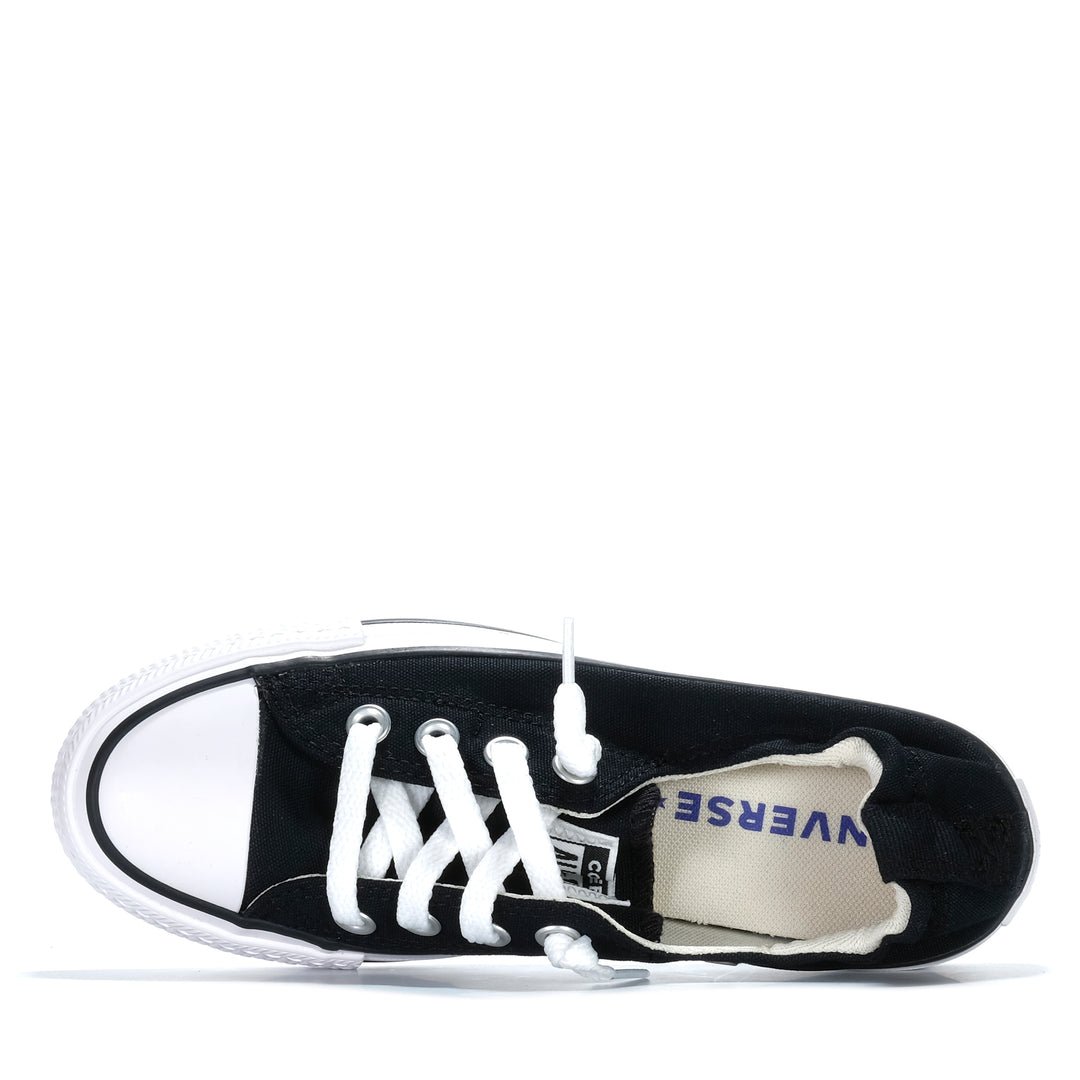Converse Chuck Taylor All Star Shoreline Slip Ox Black Womens Sneakers