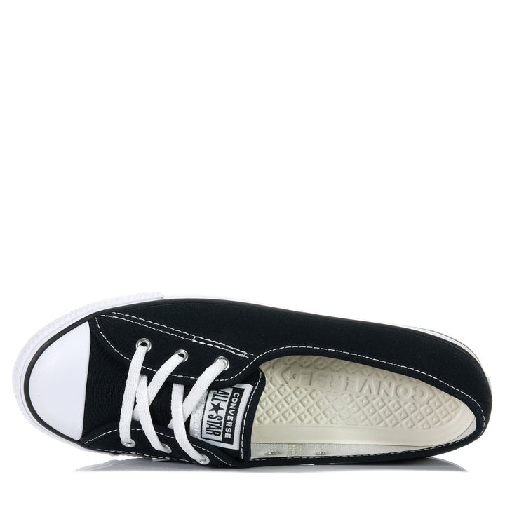 Converse Chuck Taylor Ballet Lace Low Black, 10 US, 11 US, 6 US, 7 US, 8 US, 9 US, black, Converse, low-tops, sneakers, womens