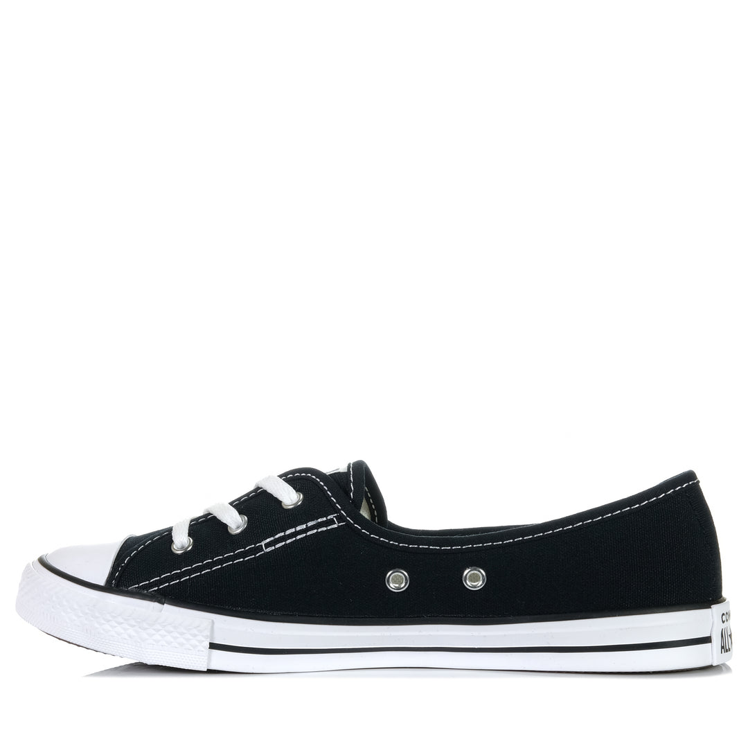 Converse Chuck Taylor Ballet Lace Low Black, 10 US, 11 US, 6 US, 7 US, 8 US, 9 US, black, Converse, low-tops, sneakers, womens