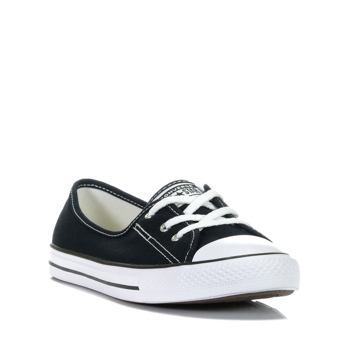 Converse Chuck Taylor Ballet Lace Low Black, 10 US, 11 US, 6 US, 7 US, 8 US, 9 US, black, Converse, low-tops, sneakers, womens