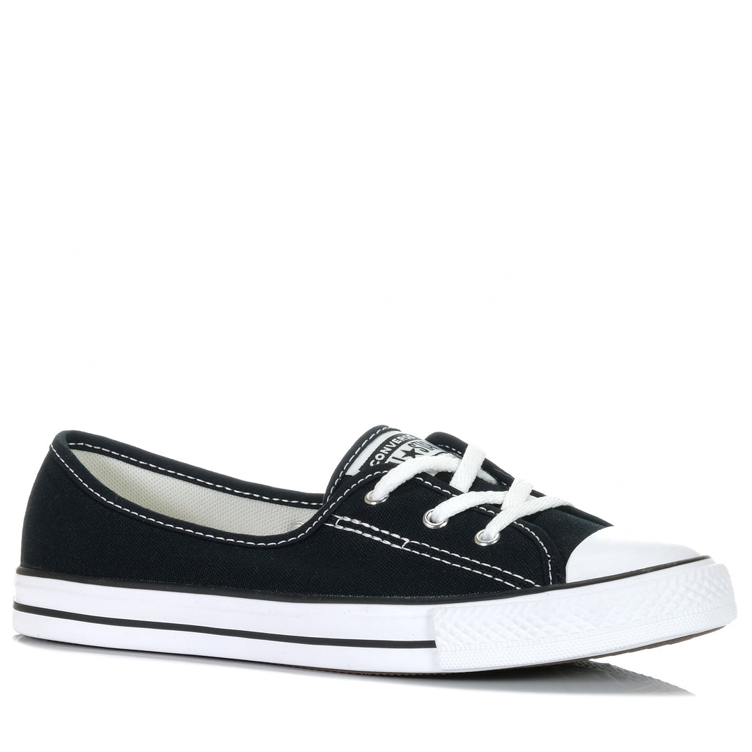 Converse Chuck Taylor Ballet Lace Low Black, 10 US, 11 US, 6 US, 7 US, 8 US, 9 US, black, Converse, low-tops, sneakers, womens