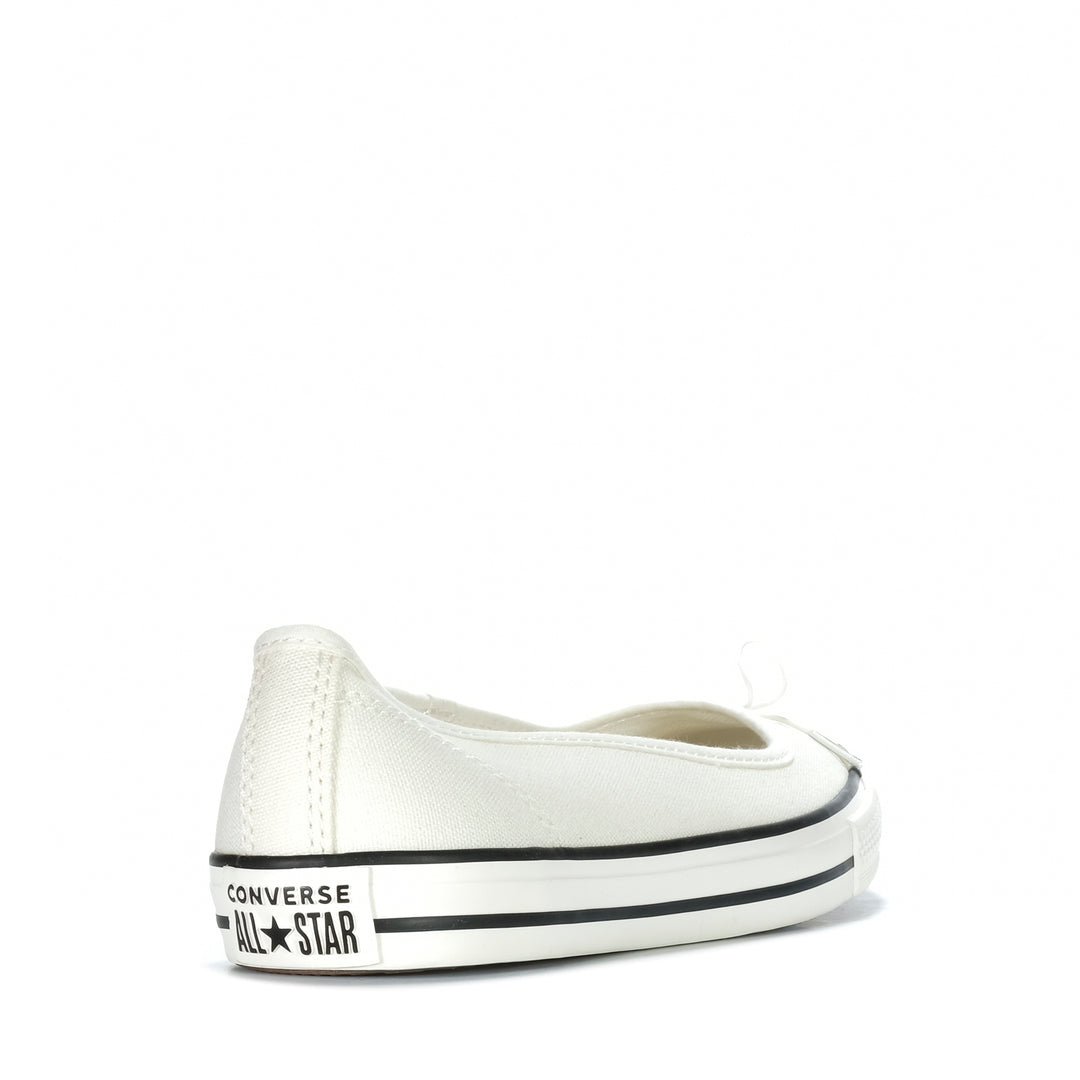 Converse Chuck Taylor Dainty Ballerina Slip Egret/Black Womens Sneakers