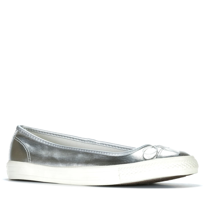 Converse Chuck Taylor Dainty Ballerina Slip Silver/Egret