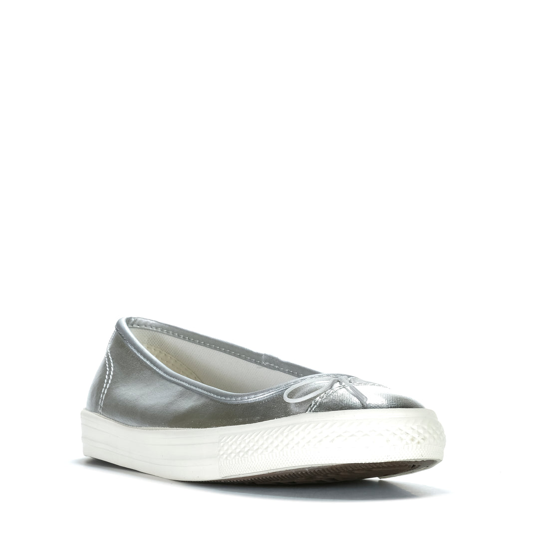 Converse Chuck Taylor Dainty Ballerina Slip Silver/Egret