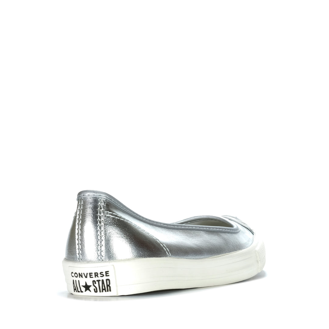 Converse Chuck Taylor Dainty Ballerina Slip Silver/Egret