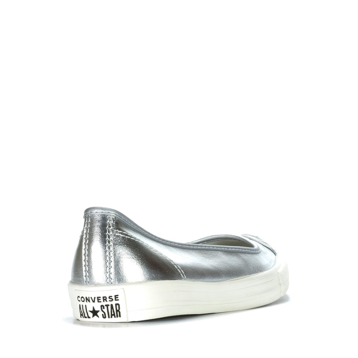 Converse Chuck Taylor Dainty Ballerina Slip Silver/Egret