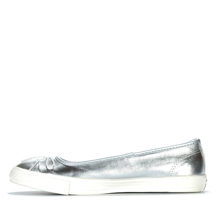 Converse Chuck Taylor Dainty Ballerina Slip Silver/Egret
