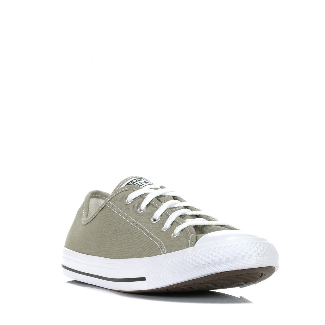 Converse Chuck Taylor Dainty CLR Low Classic Light Field Surplus, 10 US, 11 US, 6 US, 7 US, 8 US, 9 US, Converse, green, low-tops, sneakers, womens