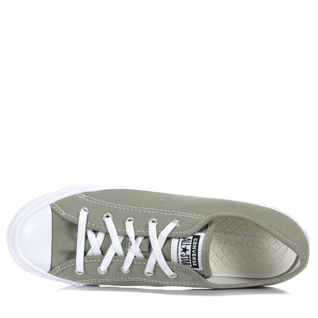 Converse Chuck Taylor Dainty CLR Low Classic Light Field Surplus, 10 US, 11 US, 6 US, 7 US, 8 US, 9 US, Converse, green, low-tops, sneakers, womens