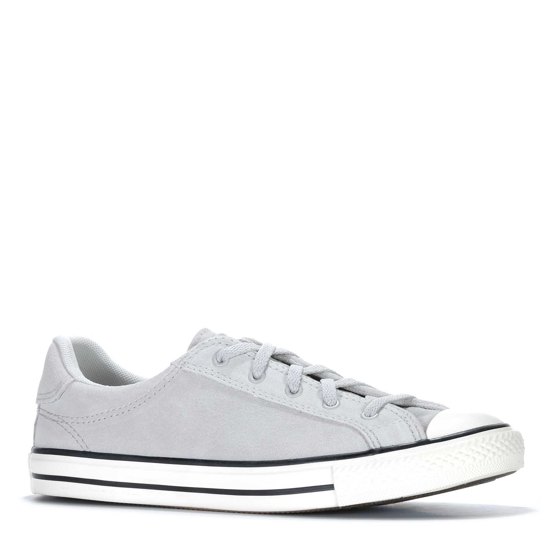 Converse Chuck Taylor Dainty Lucky Low Light Grey Womens Sneakers