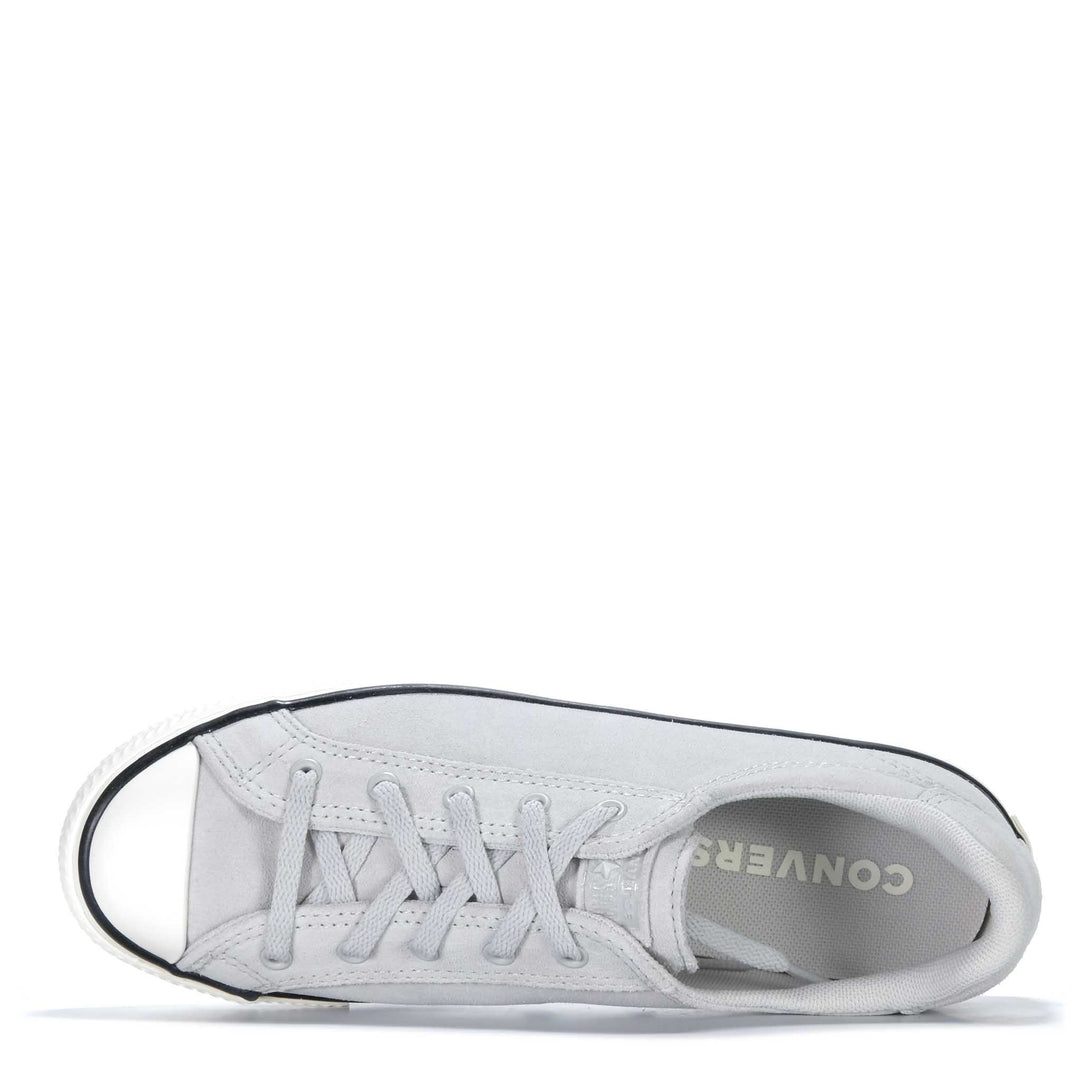 Converse Chuck Taylor Dainty Lucky Low Light Grey Womens Sneakers