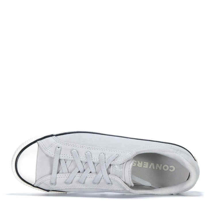 Converse Chuck Taylor Dainty Lucky Low Light Grey Womens Sneakers