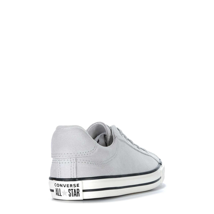 Converse Chuck Taylor Dainty Lucky Low Light Grey Womens Sneakers