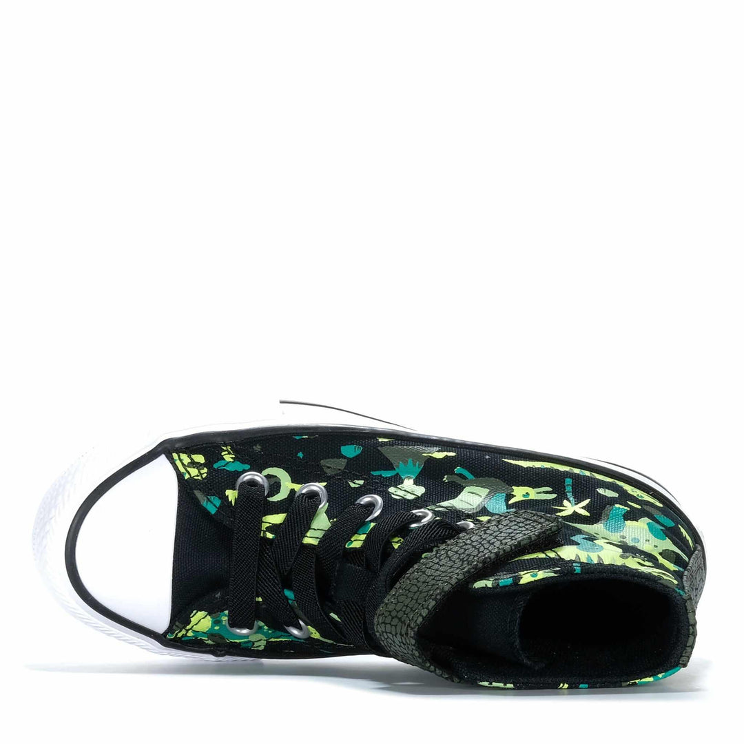 Converse Chuck Taylor Easy On Dinos High Black Youth Sneakers