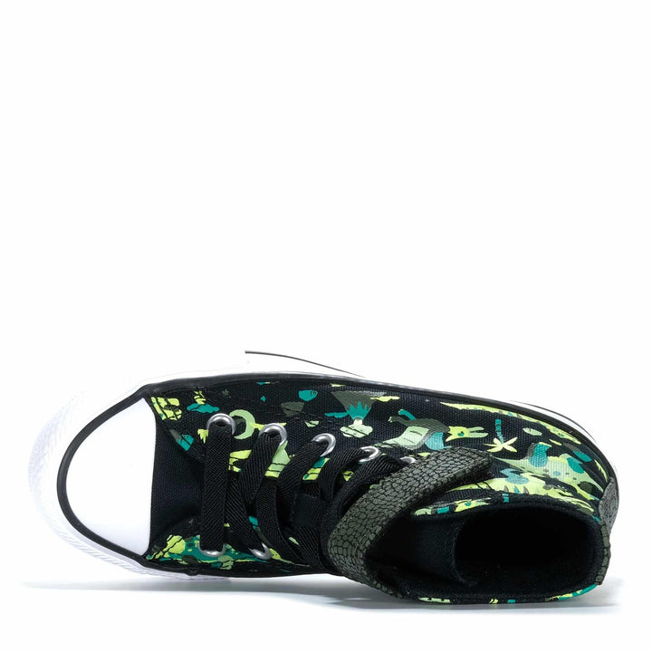 Converse Chuck Taylor Easy On Dinos High Black Youth Sneakers