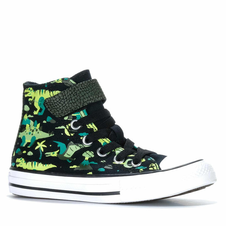 Converse Chuck Taylor Easy On Dinos High Black Youth Sneakers