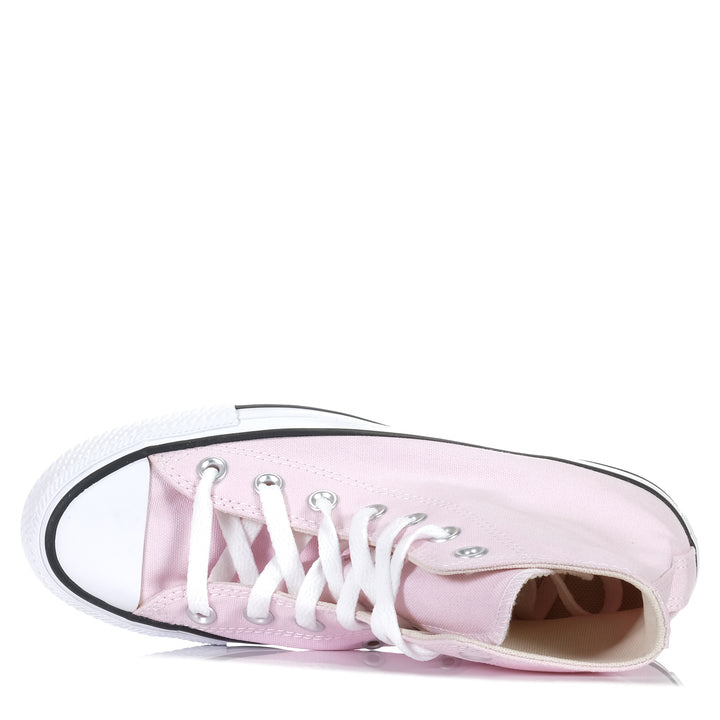 Converse Chuck Taylor High Seasonal Pink Foam, Womens, converse, high-tops, pink, sneakers, womens