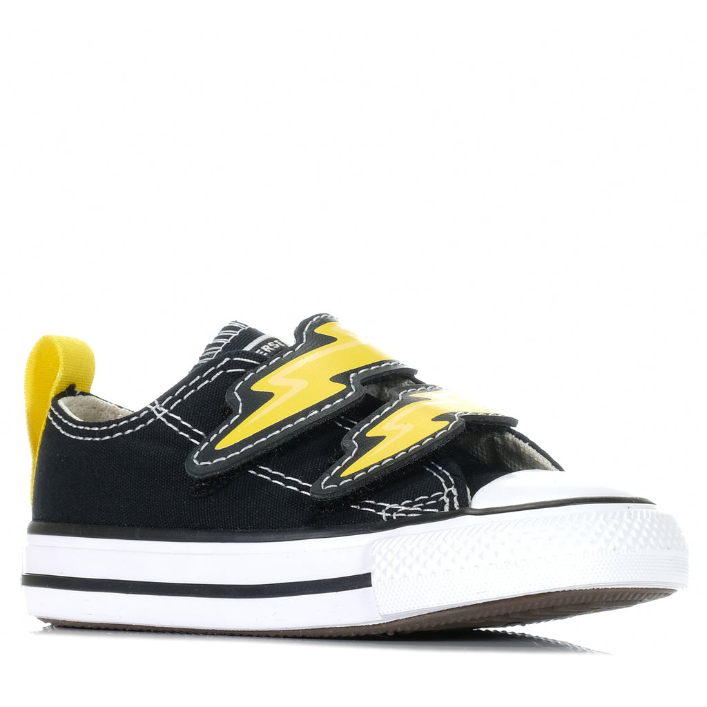 Converse Chuck Taylor Infant Electric Bolt Low Black Frames Footwear