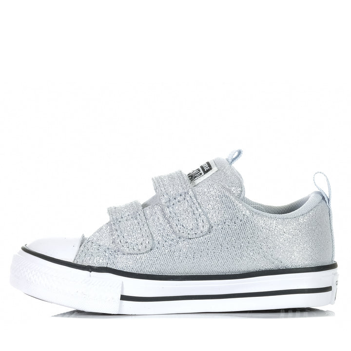 Converse Chuck Taylor Infant Rave Sparkle Party 2V Ghosted, converse, kids, multi, shoes, toddler