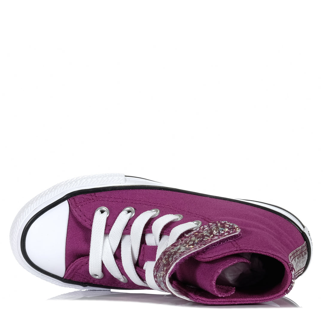 Converse Chuck Taylor Kids Shinefetti 1V Hi Quantum Violet