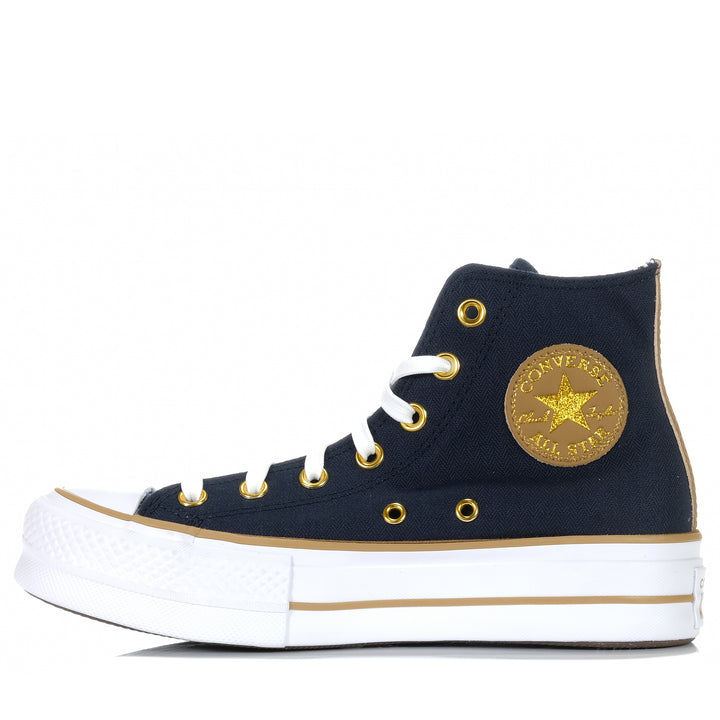 Converse Chuck Taylor Lift Play On Fashion Obsidian, 10 US, 11 US, 7 us, 8 us, 9 US, blue, converse, high-tops, multi, sneakers, womens