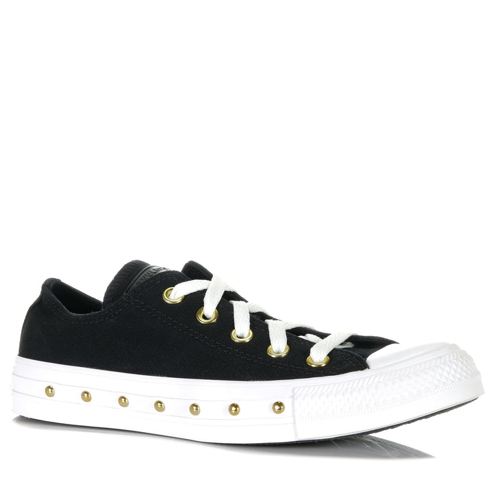 Converse Chuck Taylor Star Studded Low Black/White, 10 US, 11 US, 6 US, 7 US, 8 US, 9 US, black, Converse, low-tops, sneakers, womens
