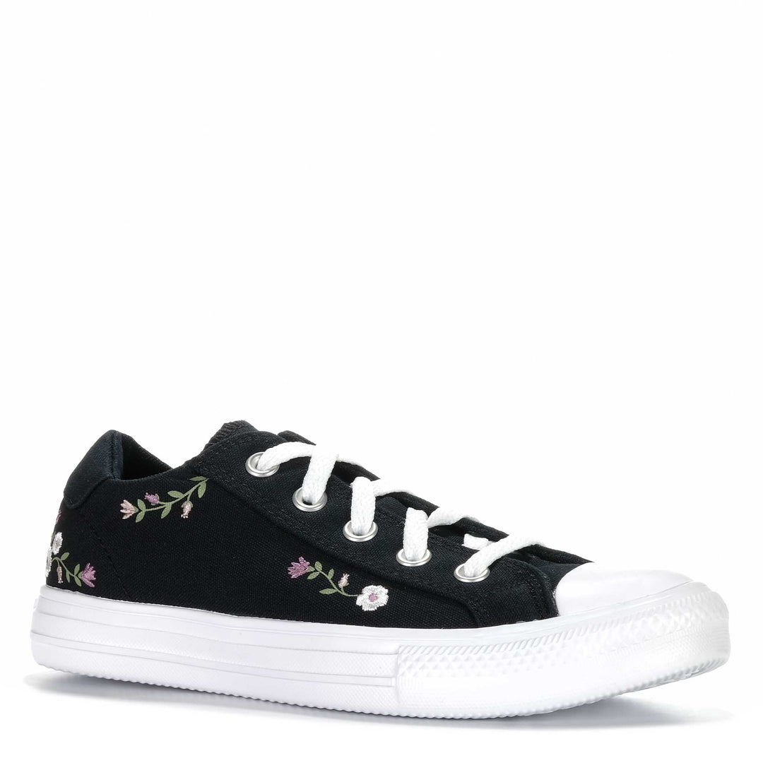 Converse Day One Original Low Top Womens Sneakers#color_black-petal