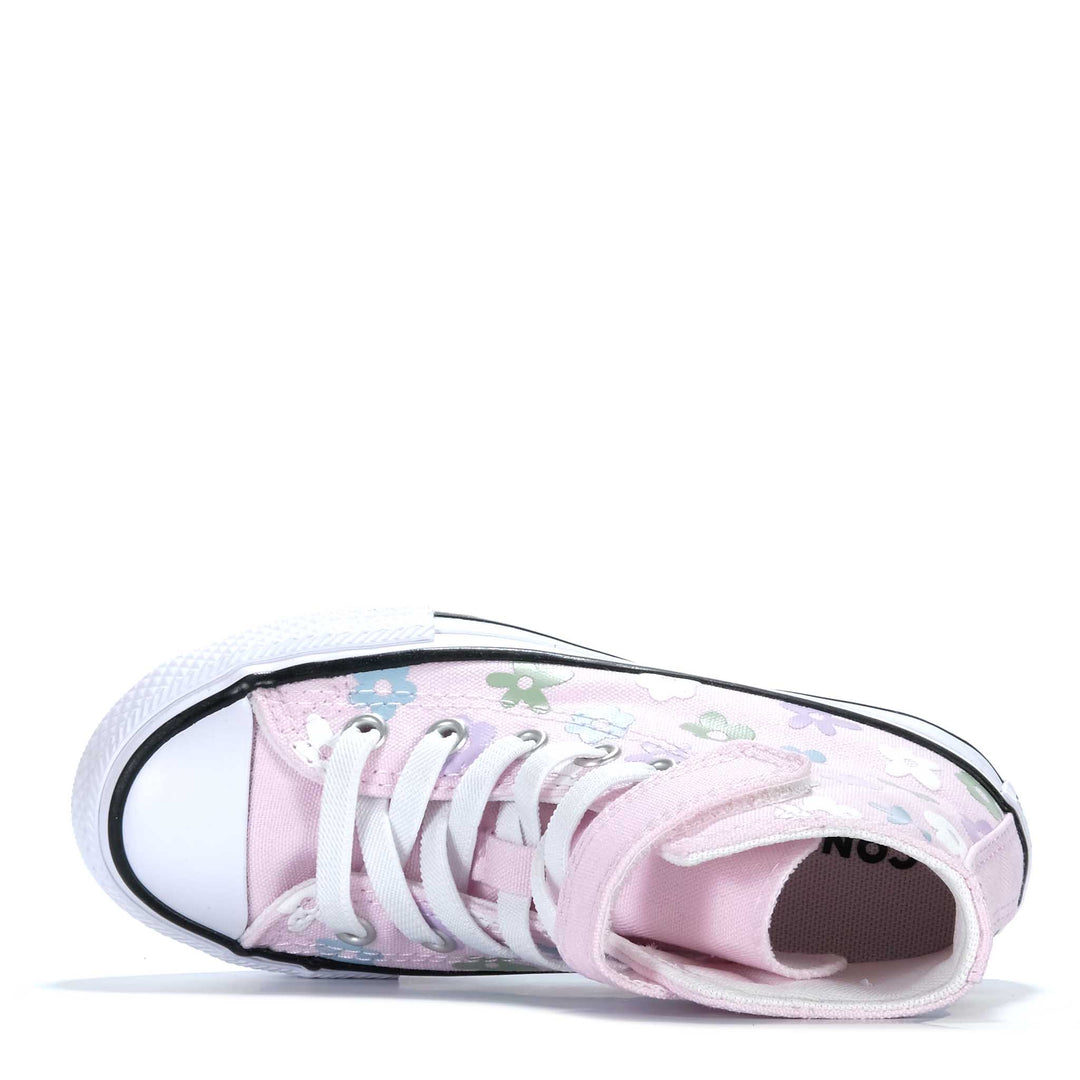 Converse Kid Chuck Taylor Bubble Flowers Hi Little Kids Sneakers