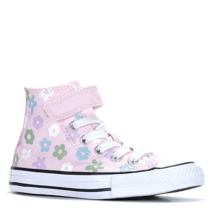 Converse Kid Chuck Taylor Bubble Flowers Hi Little Kids Sneakers