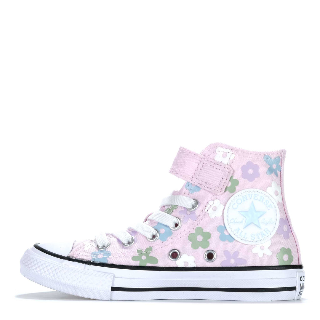 Converse Kid Chuck Taylor Bubble Flowers Hi Little Kids Sneakers