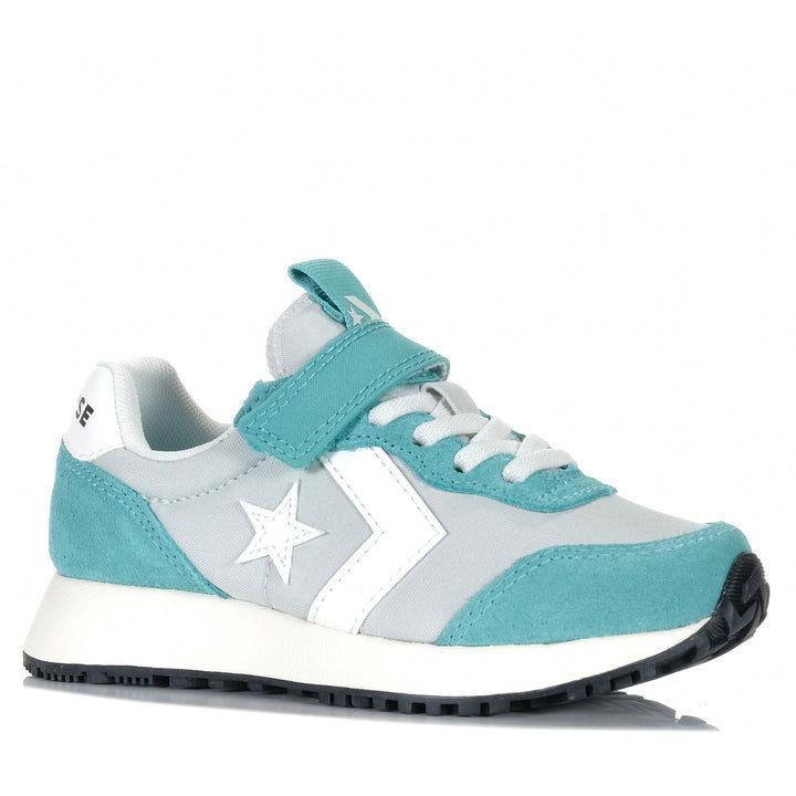 Converse Kid Omega Trainer Low Archive Sea Green/Rainshed Youth Shoes