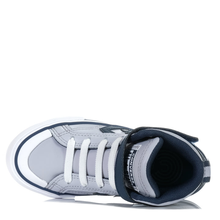 Converse Pro Blaze Strap Easy On Hi Ghost Town, 1 us, 11 us, 12 us, 13 us, 2 us, 3 US, boots, converse, grey, kids, multi, youth