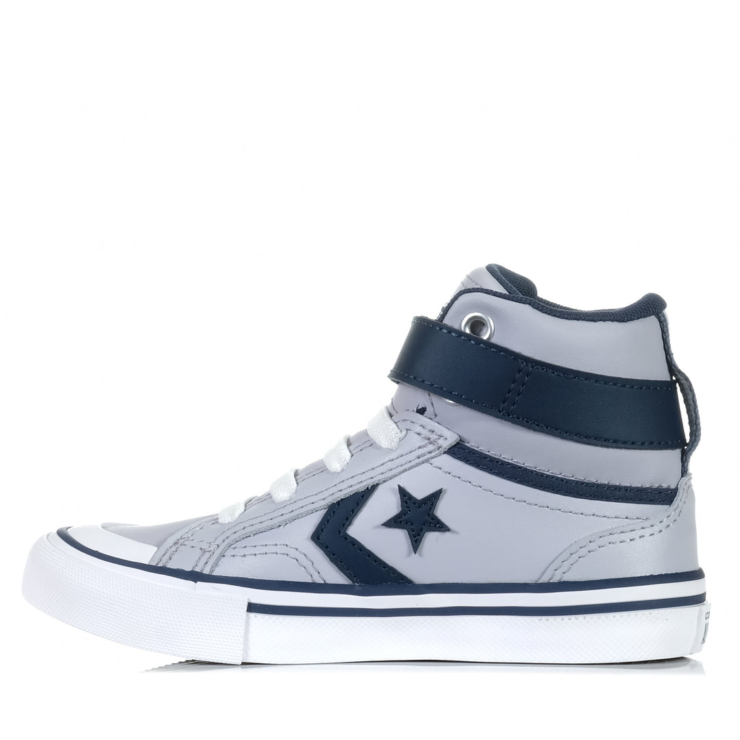 Converse Pro Blaze Strap Easy On Hi Ghost Town, 1 us, 11 us, 12 us, 13 us, 2 us, 3 US, boots, converse, grey, kids, multi, youth