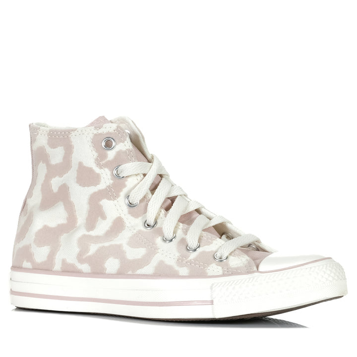 Converse Chuck Taylor Kids Lavish Leopard High Egret/Flush Stone, Youth