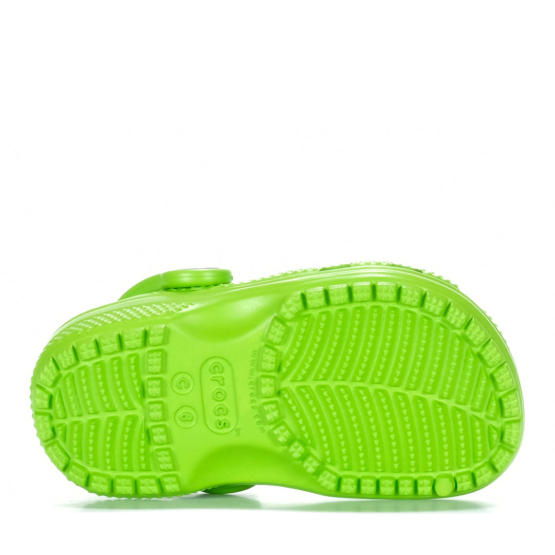 Crocs Classic Clog Toddlers Green Toddler Sandals