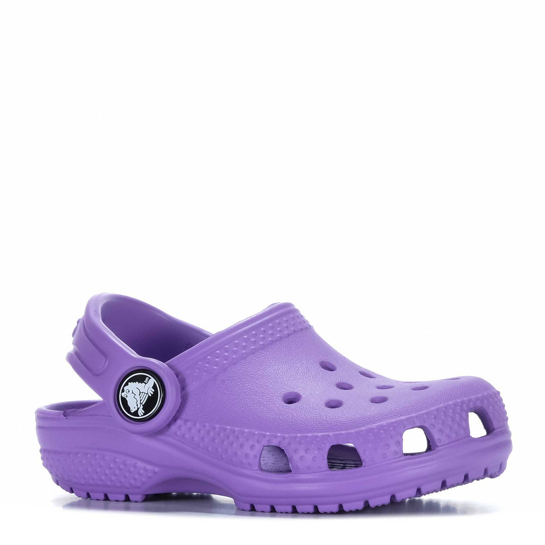 Crocs Classic Clog Toddlers Toddler Baby & Children's Sandals#color_purple