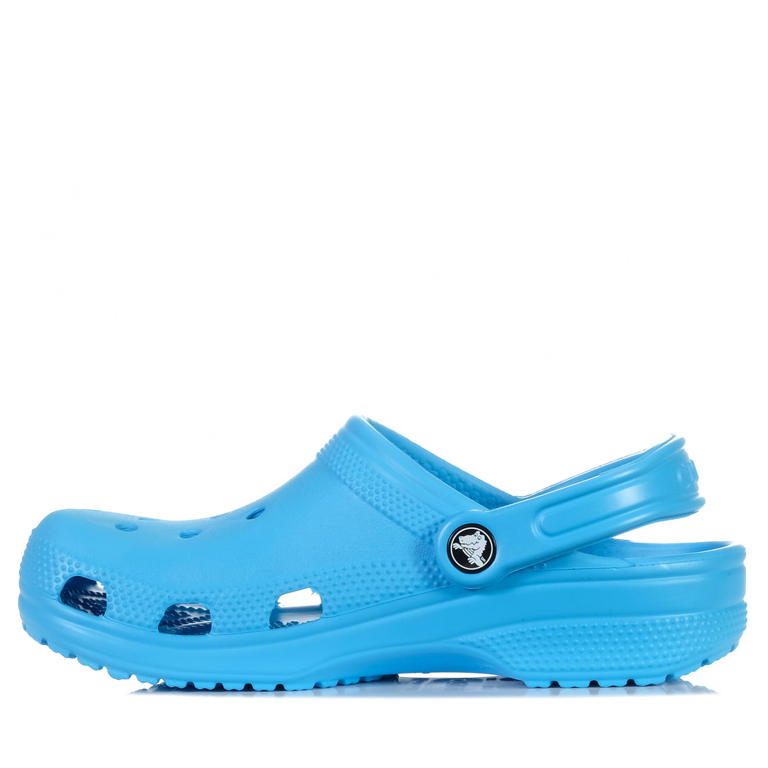 Crocs Classic Clog Venetian Blue, 10 W / 8 M US, 11 W / 9 M US, 12 W / 10 M US, 13 W / 11 M US, 14 W / 12 M US, 15 W / 13 M US, 5 W / 3 M US, 6 W / 4 M US, 7 W / 5 M US, 8 W / 6 M US, 9 W / 7 M US, blue, Crocs, mens, sandals, unisex, wide, womens