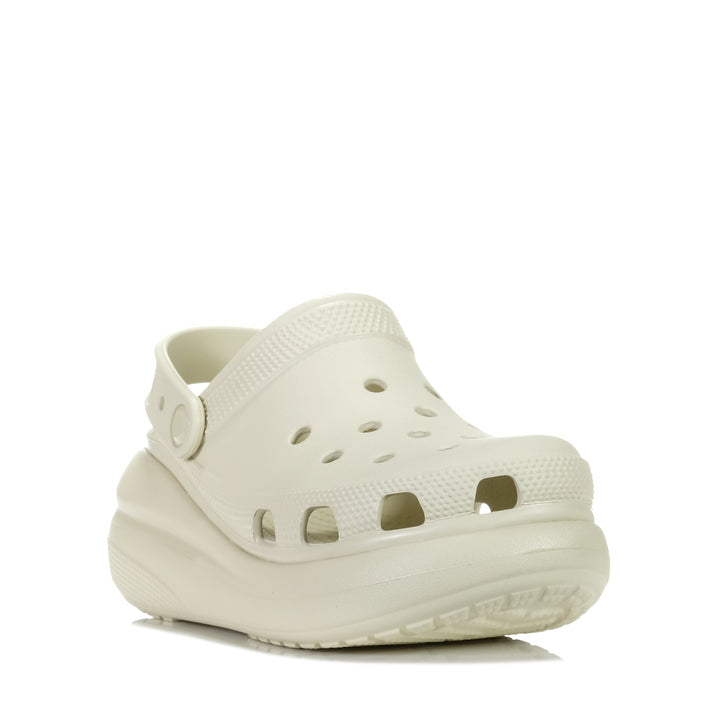 Crocs Classic Crush Clog Bone, Womens