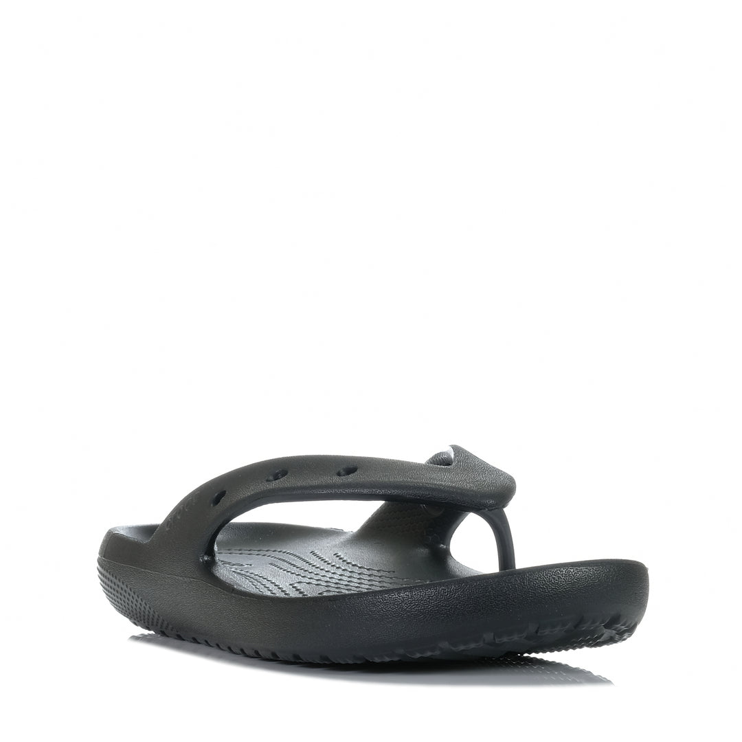 Crocs Classic Flip V2 Black, 10 W / 8 M US, 11 W / 9 M US, 12 W / 10 M US, 13 W / 11 M US, 14 W / 12 M US, 15 W / 13 M US, 6 W / 4 M US, 7 W / 5 M US, 8 W / 6 M US, 9 W / 7 M US, black, Crocs, flats, mens, sandals, unisex, wide, womens