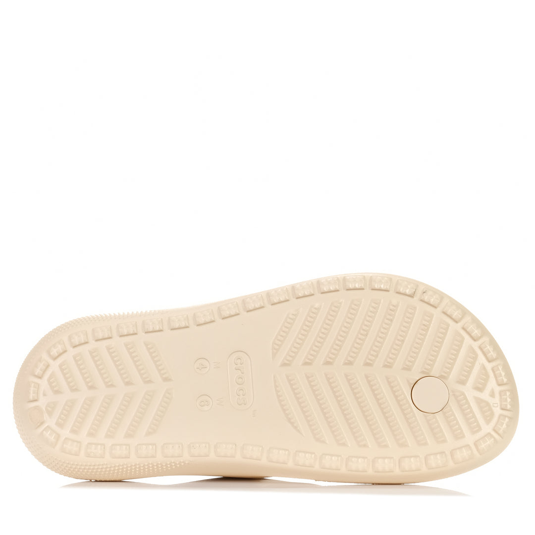 Crocs Classic Flip V2 Shitake, Womens, Crocs, flats, sandals, taupe, wide, womens