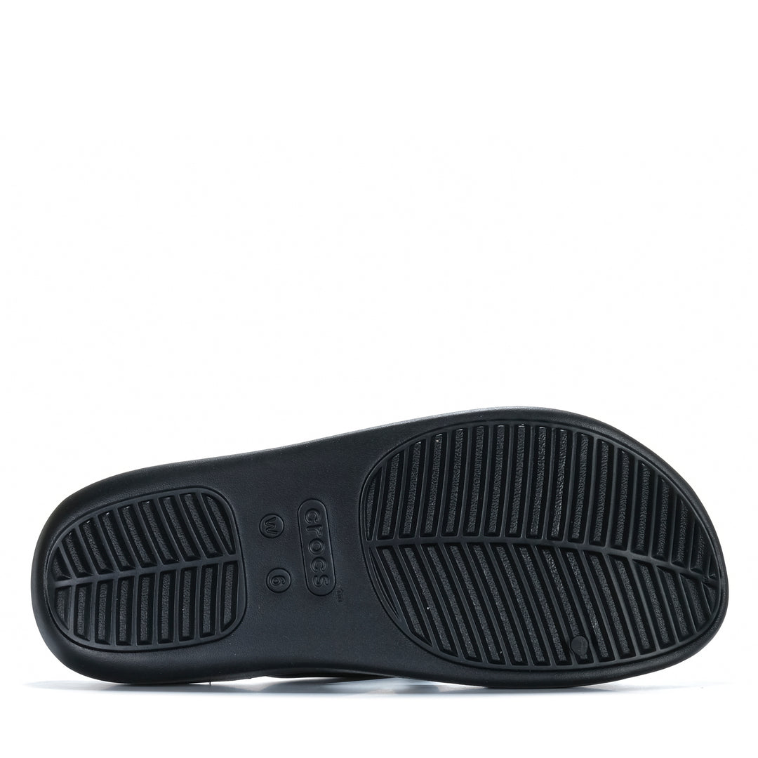 Crocs Getaway Strappy Black Womens Sandals