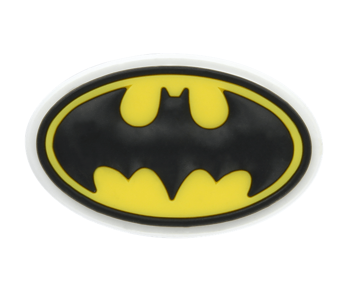 Crocs Jibbitz Charms Batman Shield, accessories, charms, jibbitz