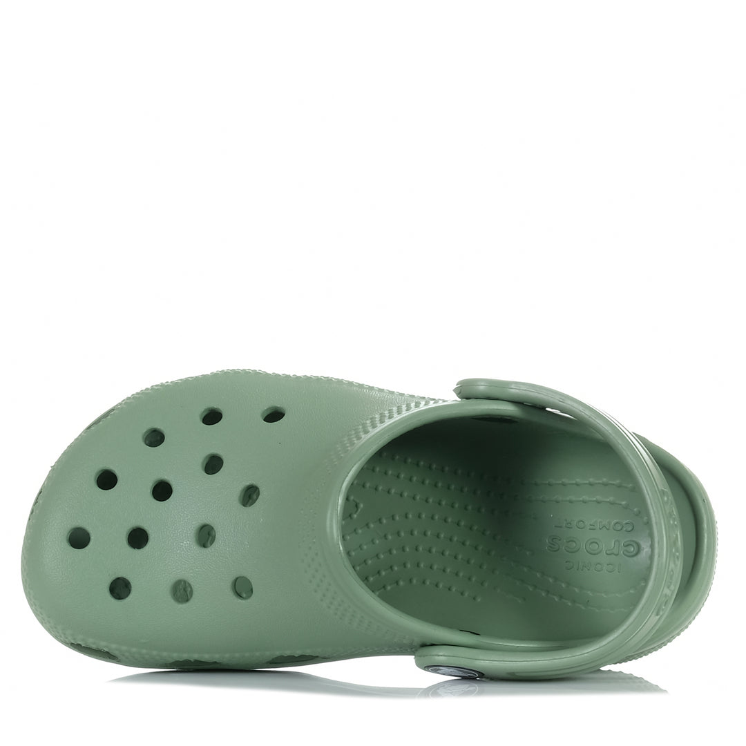 Crocs Kids Classic Clog Moss, Youth