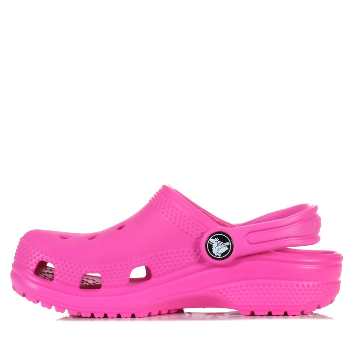 Crocs Kids Classic Clog Pink Crush, 1 US, 11 US, 12 US, 13 US, 2 US, 3 US, 4 US, 5 US, 6 US, Crocs, kids, pink, sandals, wide, youth