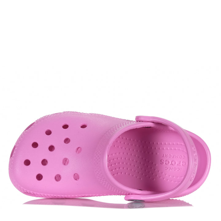 Crocs Kids Classic Clog Taffy Pink Youth Sandals