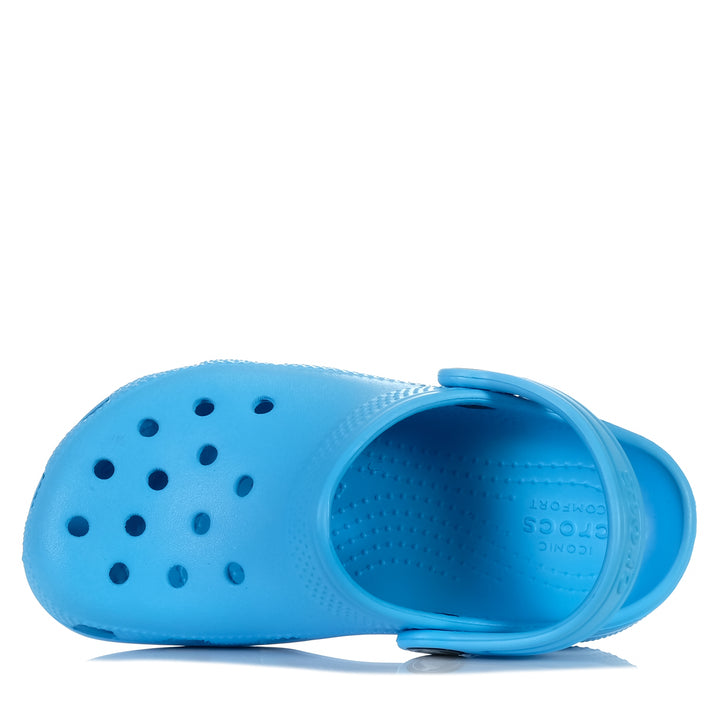 Crocs Kids Classic Clog Venetian Blue, 1 US, 11 US, 12 US, 13 US, 2 US, 3 US, 4 US, 5 US, 6 US, blue, Crocs, kids, sandals, wide, youth