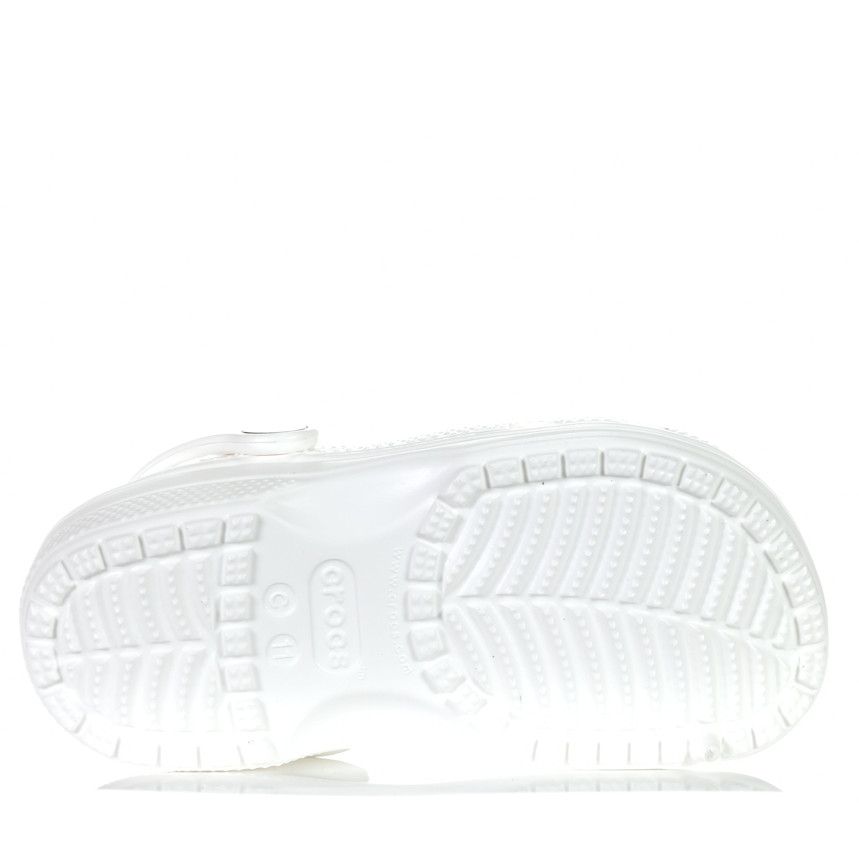 Girls size 3 white on sale crocs